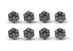 Mustang 5.0L Coyote/7.3L Gas Automatic Transmission Flexplate Bolts Main Image