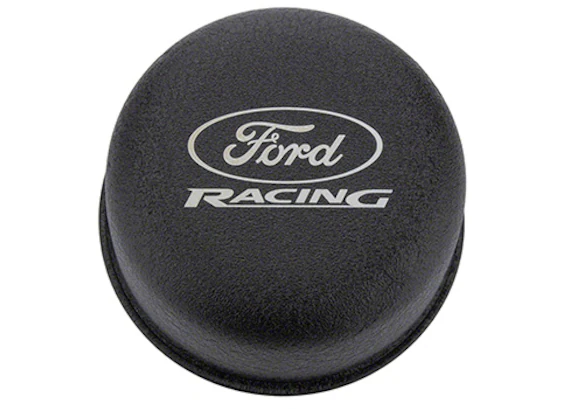 Ford Performance Breather Cap w/Ford Racing Logo Black Ford Performance Breather Cap w/Ford Racing Logo Black