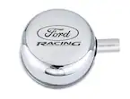 Chrome Breather Cap with Ford Racing Logo Main Image