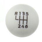 Mustang 2015-2021 Bullitt White Shift Knob Main Image