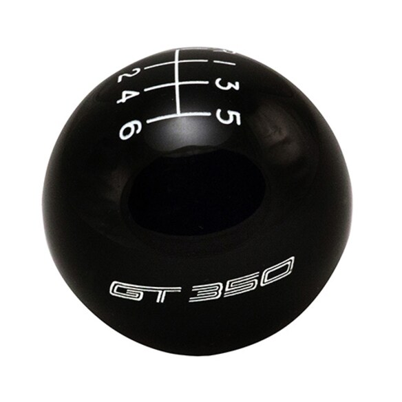 Mustang GT350 2015-2019 Ford Performance Black 6-Speed Shift Knob Main Image