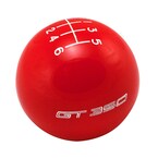 Mustang GT350 2015-2019 Ford Performance Red 6-Speed Shift Knob Main Image