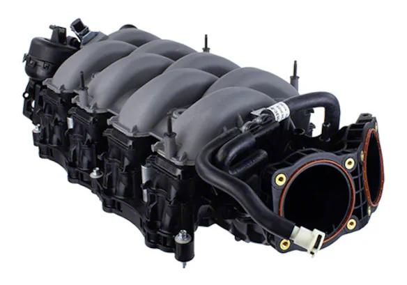 2024-2025 MUSTANG 5.0L DUAL THROTTLE BODY INTAKE MANIFOLD Main Image
