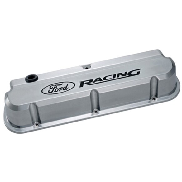 FORD RACING 289-351 SLANT EDGE VALVE COVER POLISHED Main Image