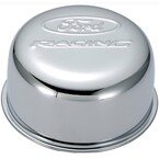 FORD RACING LOGO AIR BREATHER CAP: TWIST TYPE CHROME Main Image