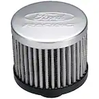 PUSH IN VALVE COVER BREATHER WITH FILTER AND FORD RACING LOGO Main Image