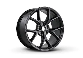 Mustang 2015-2023 HP Performance Pack Matte Black 19x9.5" Front Wheel