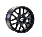 Mustang 2005-2014 Matte Black 18x8" Mesh Spoke Wheel Main Image