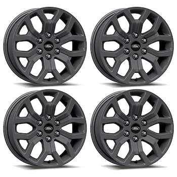 F-150 2015-2023 18"x 7.5"Matte Gray Wheel Kit