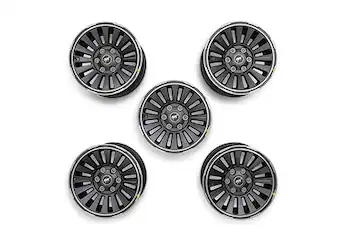 2021-2024 BRONCO 17" X 8.5" GRAY WHEEL KIT W/ FP LOGO