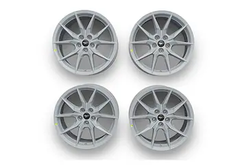 MUSTANG 19"x9.5" & 19"x10" WHEEL KIT BATTLESHIP GREY