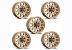 Bronco 2021+ 17"x8.5" Bronze Method Wheel Kit Main Image