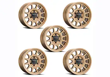 Bronco 2021+ 17"x8.5" Bronze Method Wheel Kit
