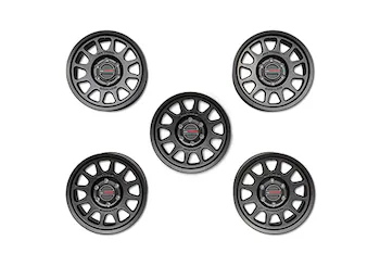 Bronco 17" X 8.5" METHOD Wheel + Center Cap - Black
