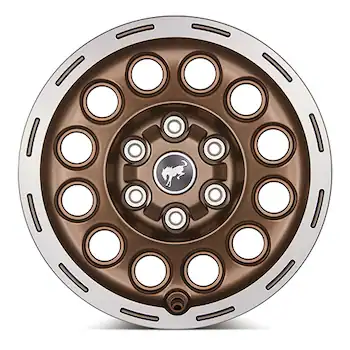 Bronco 17" X 8.0" Sinister Bronze Single Wheel