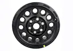 Bronco 17" X 8.0" Matte Black Single Wheel Main Image