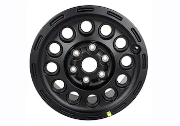 Bronco 17" X 8.0" Matte Black Single Wheel
