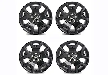 Bronco Sport 2021+ 17" Gloss Black Low Wheel Kit