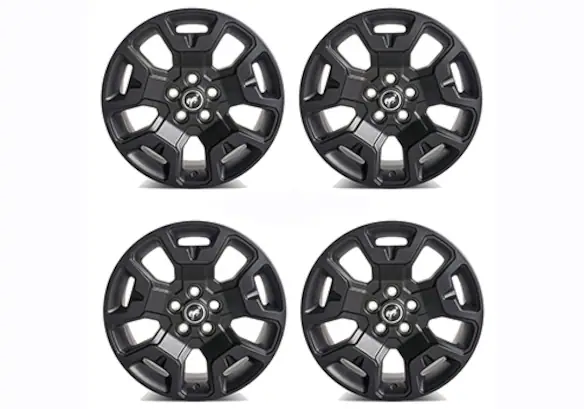 Bronco Sport 2021+ 17" Gloss Black Low Wheel Kit Main Image