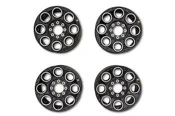 Super Duty 20" X 8" Wheel Kit -Black w/ Machined Face