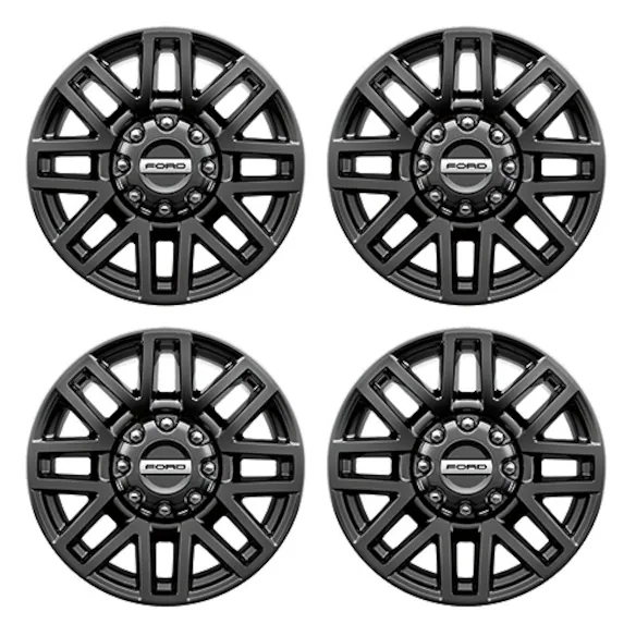 Super Duty 20" X 8" Premium Black Painted Aluminum Wheel Main Image