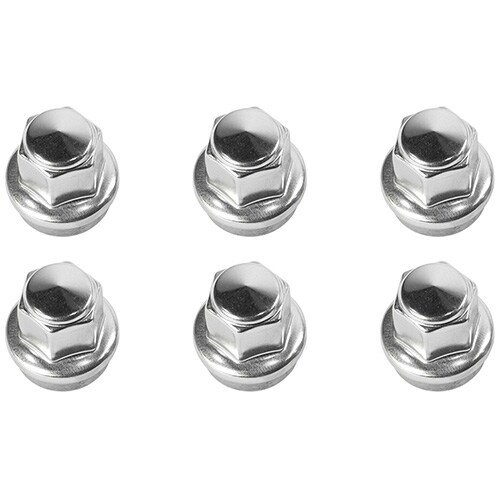 thumbnail image 2 of 24-Pack Solid Black Lug Nuts For Ford F-150 2015-2020 - 14x1.5 Thread, OEM Style 2 of 14