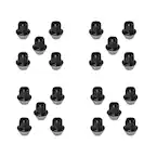 Mustang M14 x1.5 Black Lug Nut Vehicle Kit Main Image