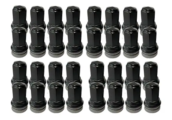 M14 X 1.5 Black Lug Nut Vehicle Kit (32) Main Image