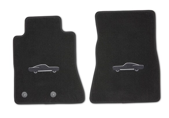 Mustang Black Floor Mats Main Image