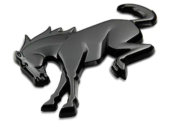 Bronco Rear Emblem - Matte Black
