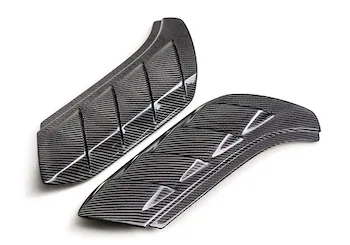Bronco Raptor Carbon Fiber Fender Vent Set-Gloss