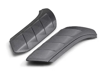 Bronco Raptor Carbon Fiber Fender Vent Set-Matte