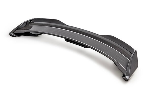 Mustang Carbon Fiber Spoiler w/ Gurney Flap - Gloss Main Image