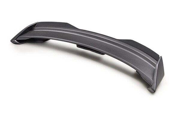 Mustang Carbon Fiber Spoiler w/ Gurney Flap - Matte Main Image