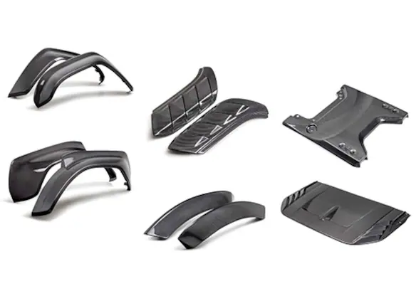 Bronco Raptor Carbon Fiber Appearance Kit-Gloss Main Image