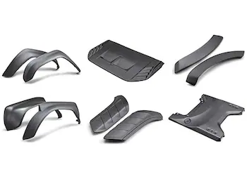 Bronco Raptor Carbon Fiber Appearance Kit-Matte