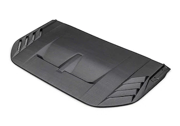 Bronco Raptor Carbon Fiber Hood Vent-Matte