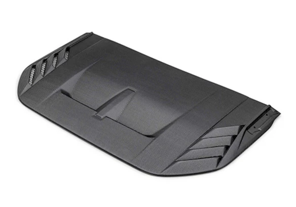 Bronco Raptor Carbon Fiber Hood Vent-Matte Main Image