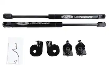 Mustang 2015-2023 Hood Lift Kit with Laser Engraved Ford Performance Logo