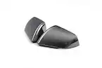 Mustang Carbon Fiber Mirror Skull Caps w/Turn - Gloss Main Image