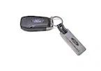 Ford Performance Carbon Fiber and Stainless Steel Keychain Main Image