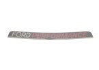 Mustang Windshield Banner - White/Red Main Image
