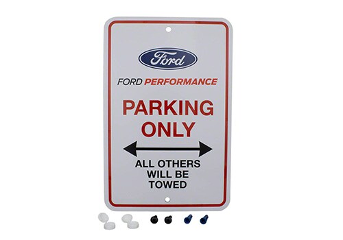 Ford Performance Parking Only Sign | Accessories | Ford.com