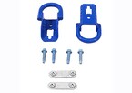 F-150 2015-2023 Blue Tow Hook Pair Main Image