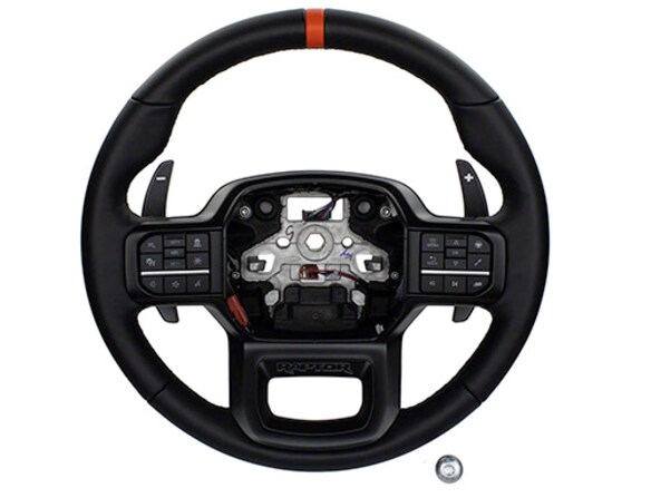 2021-2024 F-150 Raptor Steering Wheel Kit - Black Main Image