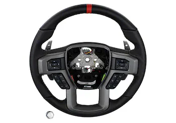 F-150 Raptor 2015-2020 Red Sightline Performance Steering Wheel Kit