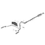 F-150 Extreme Exhaust - Chrome - Rear Exit Main Image