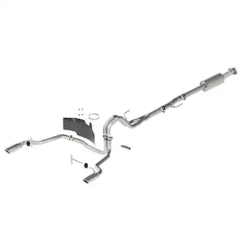 F-150 Extreme Exhaust - Chrome - Rear Exit
