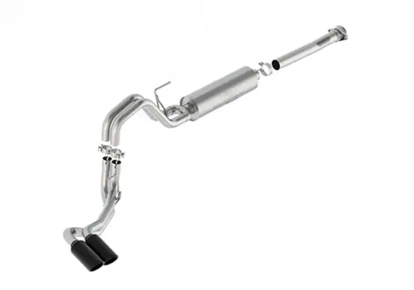F-150 122.8" Dual Side Exit Exhaust-Black Main Image