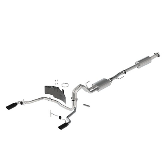 F-150 Sport Exhaust - Black - Rear Exit Main Image
